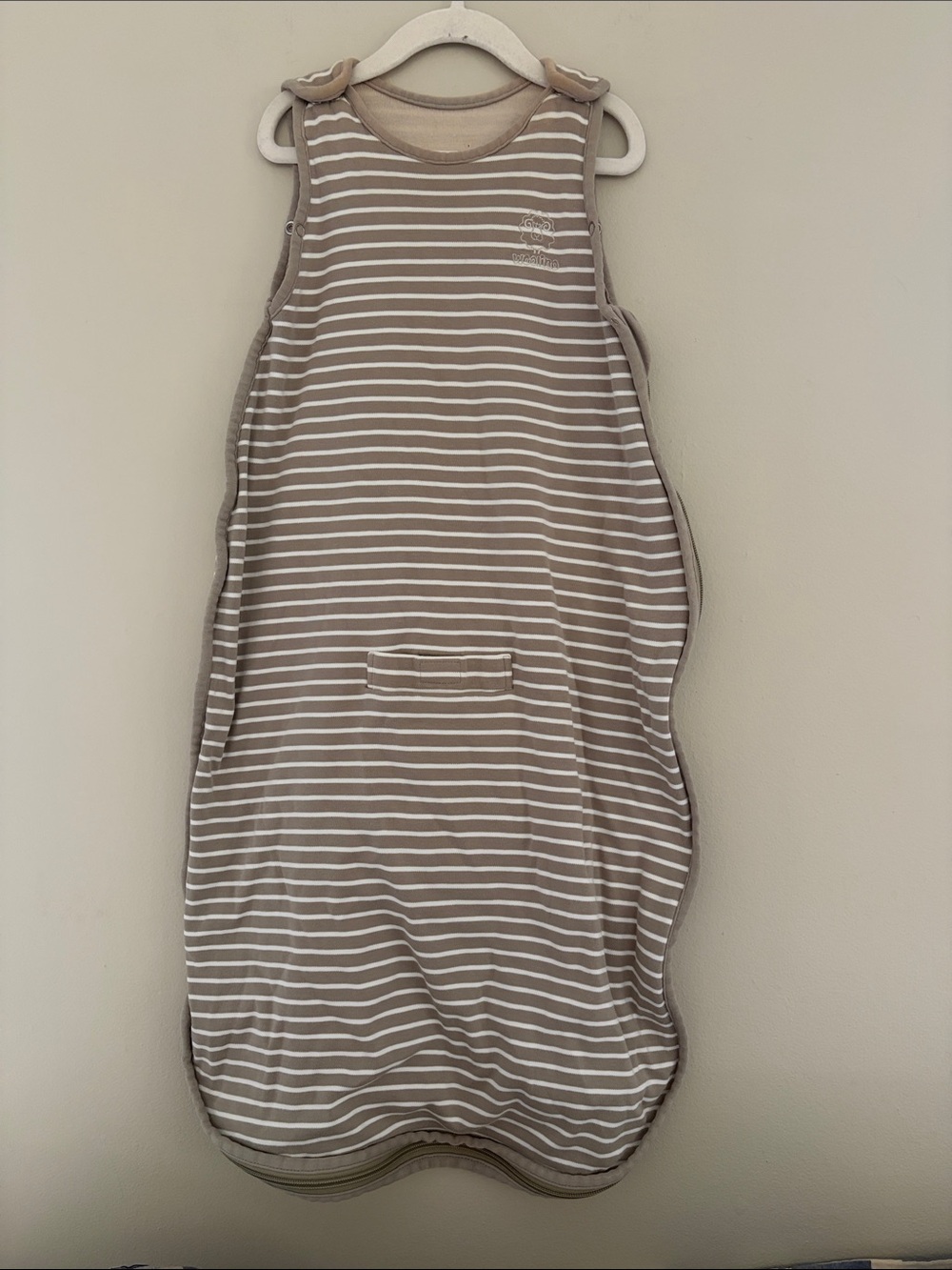 Woolino 4 Season Striped Sleep Sack 2-24M